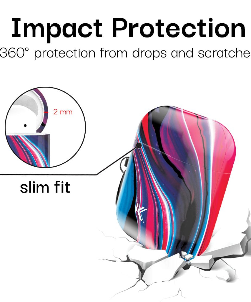 Melting Highway AirPods Case