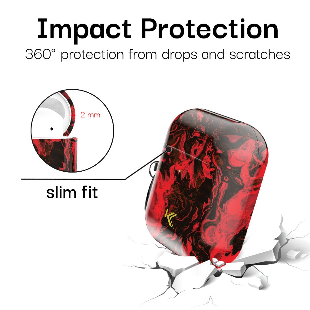 Misty Ruby AirPods Case
