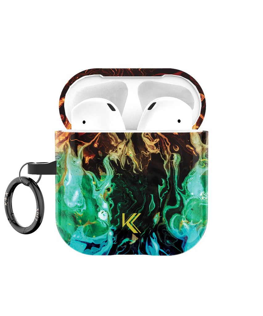 Misty Rainbow AirPods-Hülle