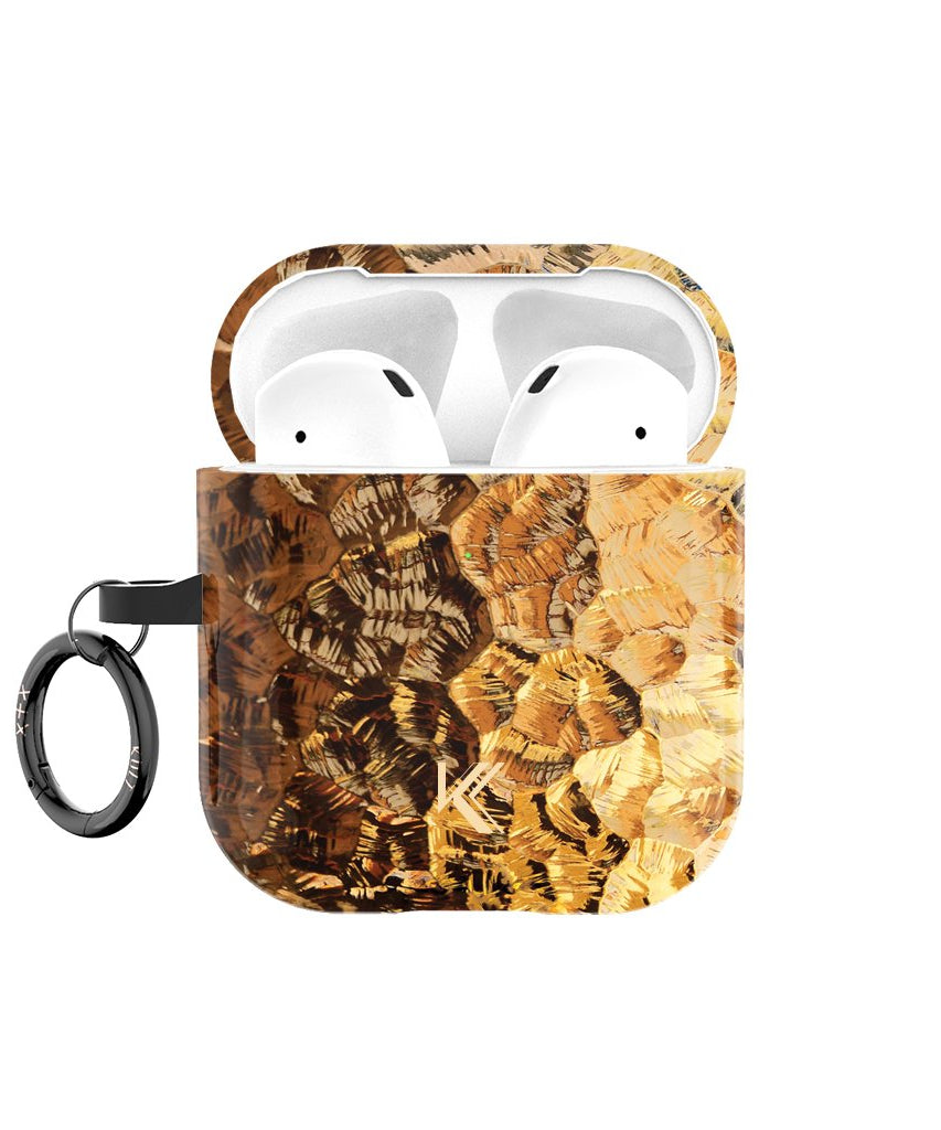 Goldstaub AirPods Hülle