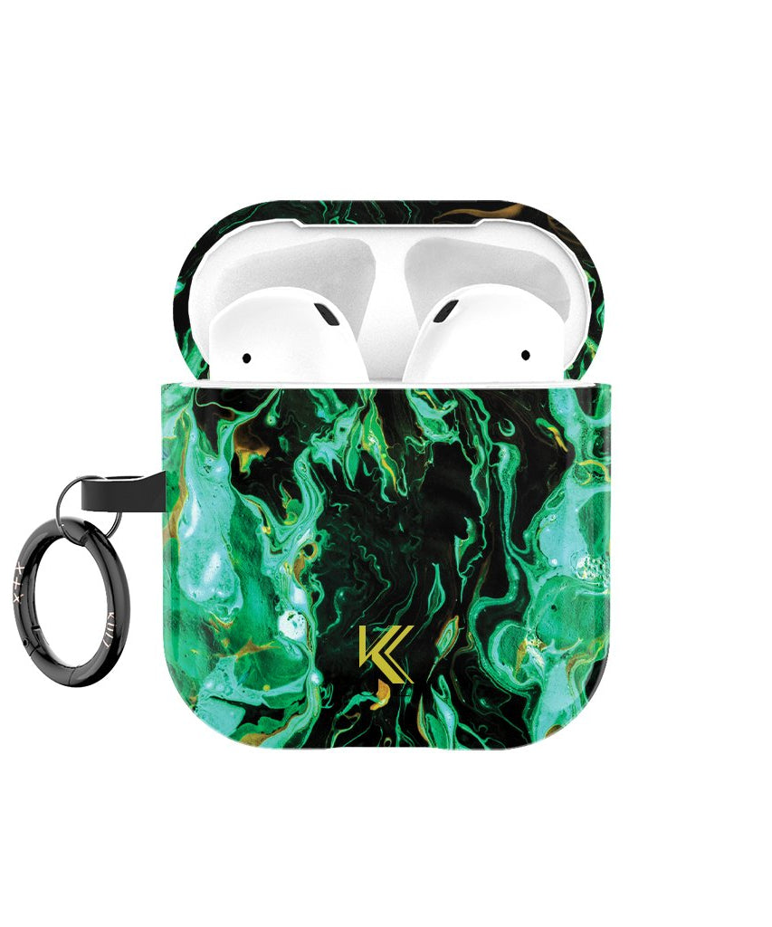 Misty Emerald AirPods-Hülle