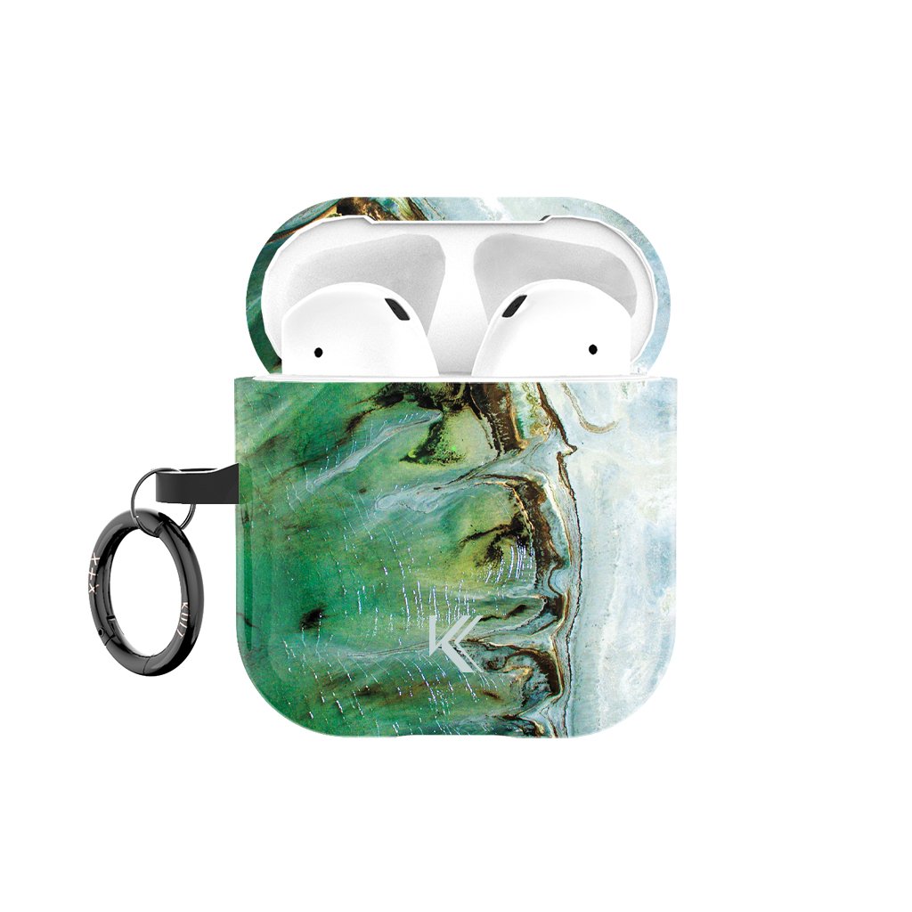 Polished Jade AirPods Case