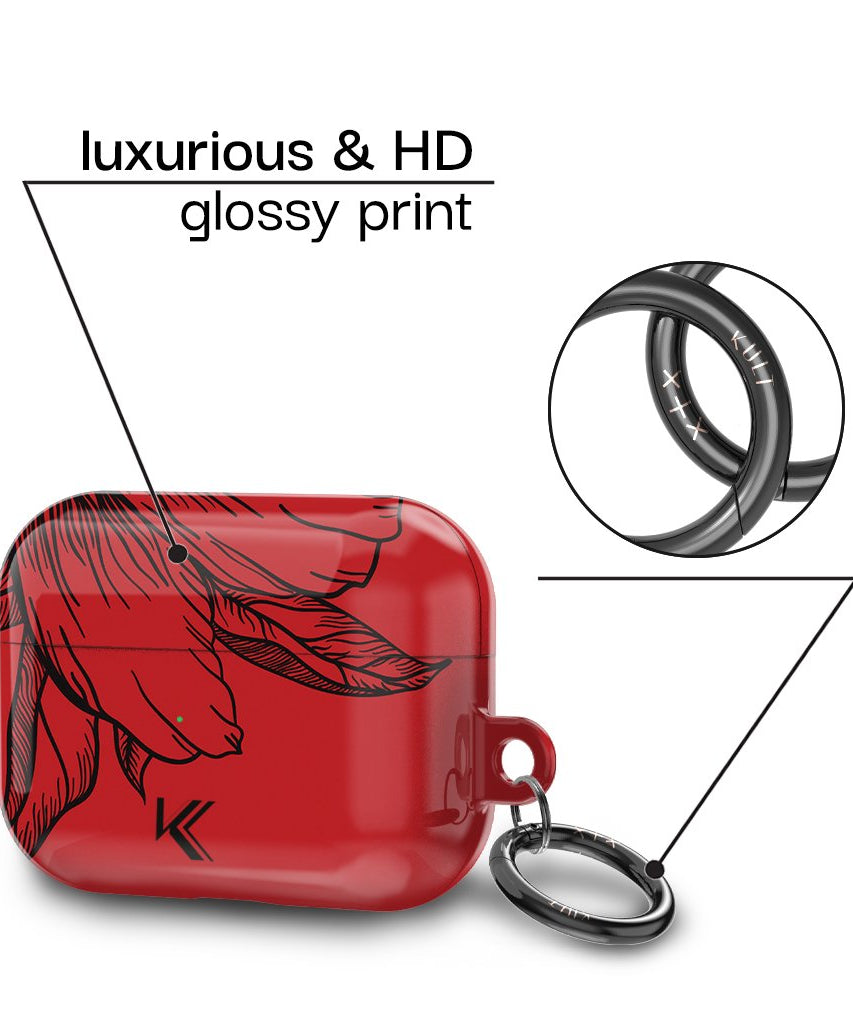 AirPods-Hülle „Dramatic Petals“