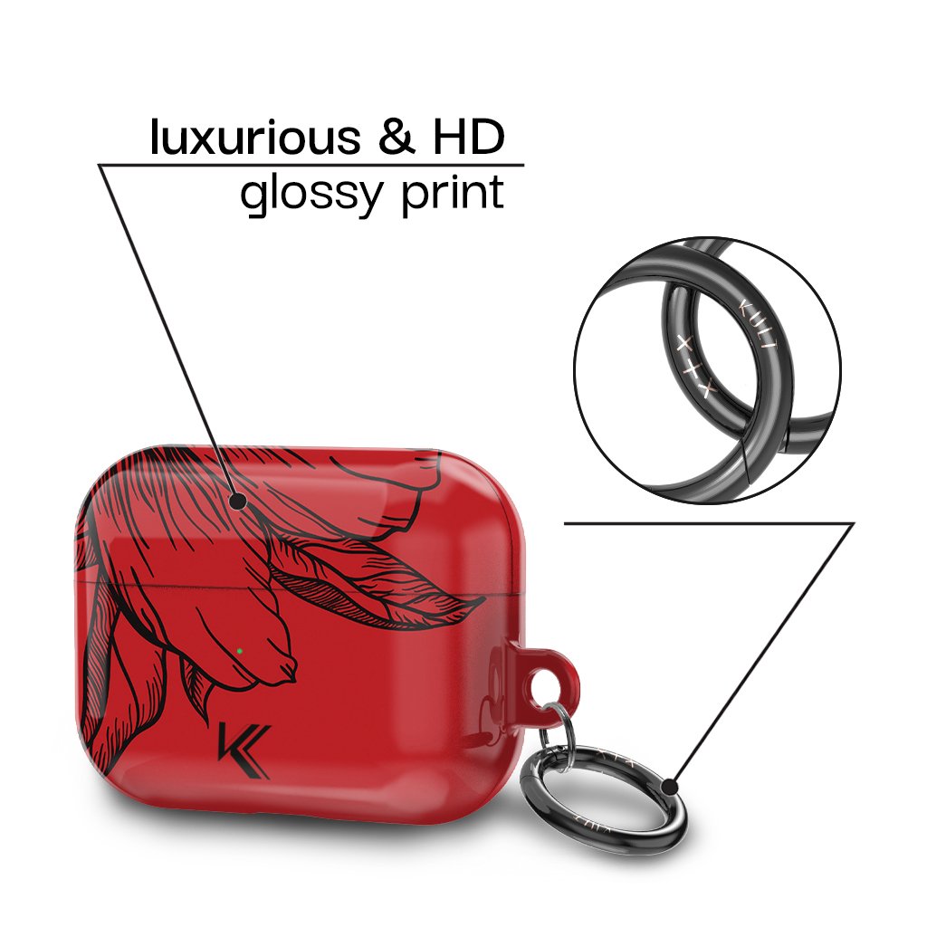 Dramatic Petals AirPods Case