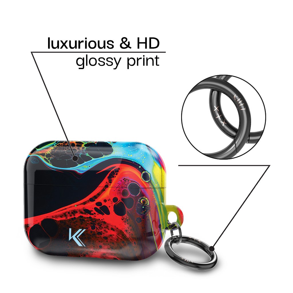 Electric Splash AirPods Case
