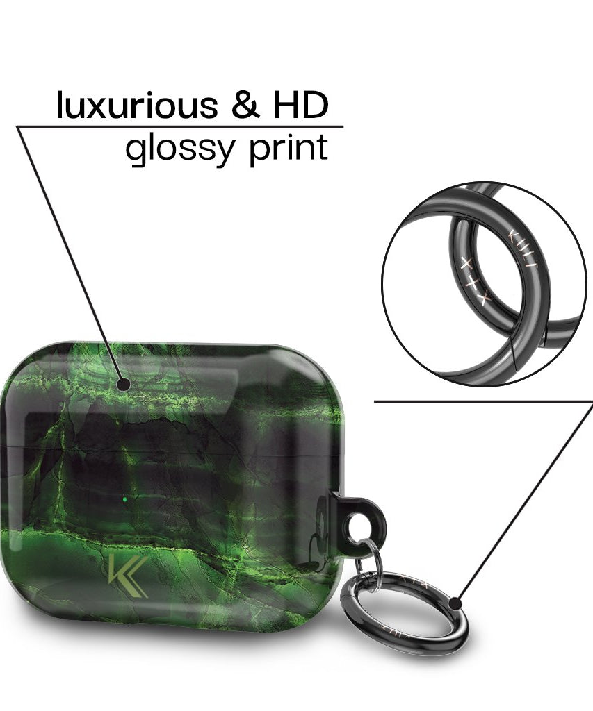 Fierce Peridot AirPods-Hülle
