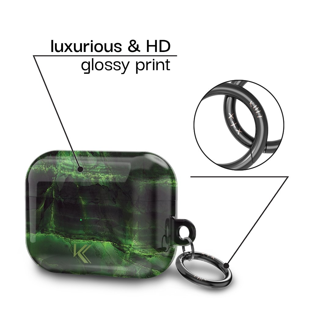 Fierce Peridot AirPods Case