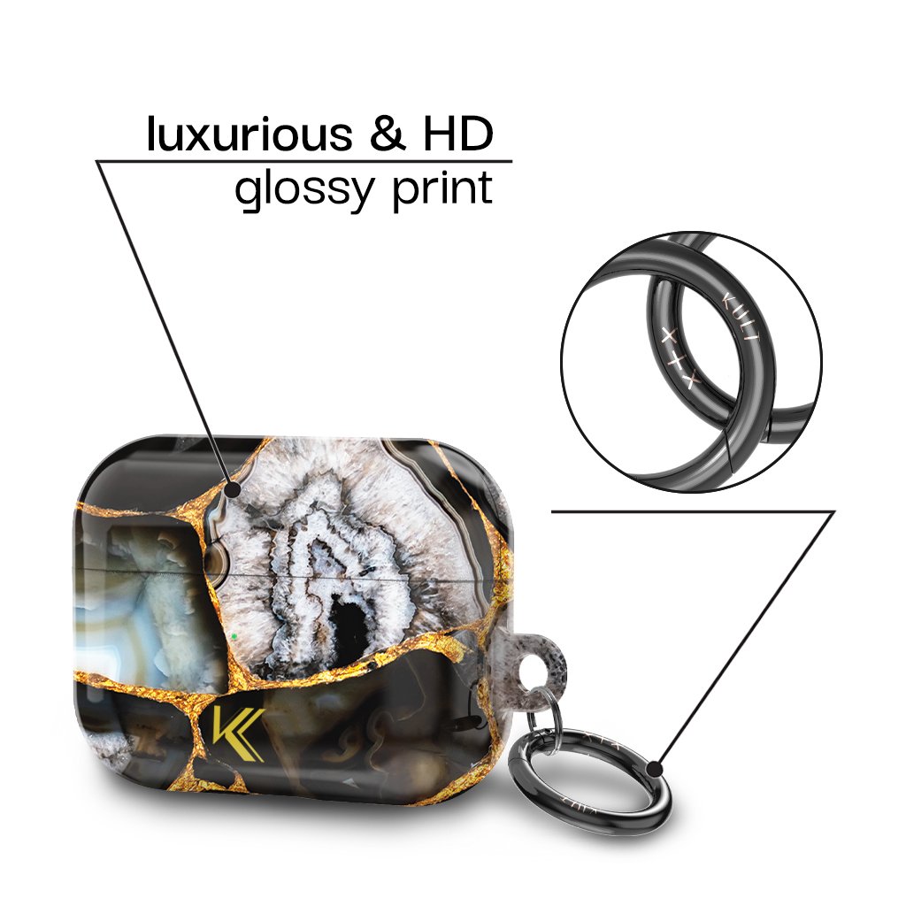 Gleaming Onyx AirPods Case