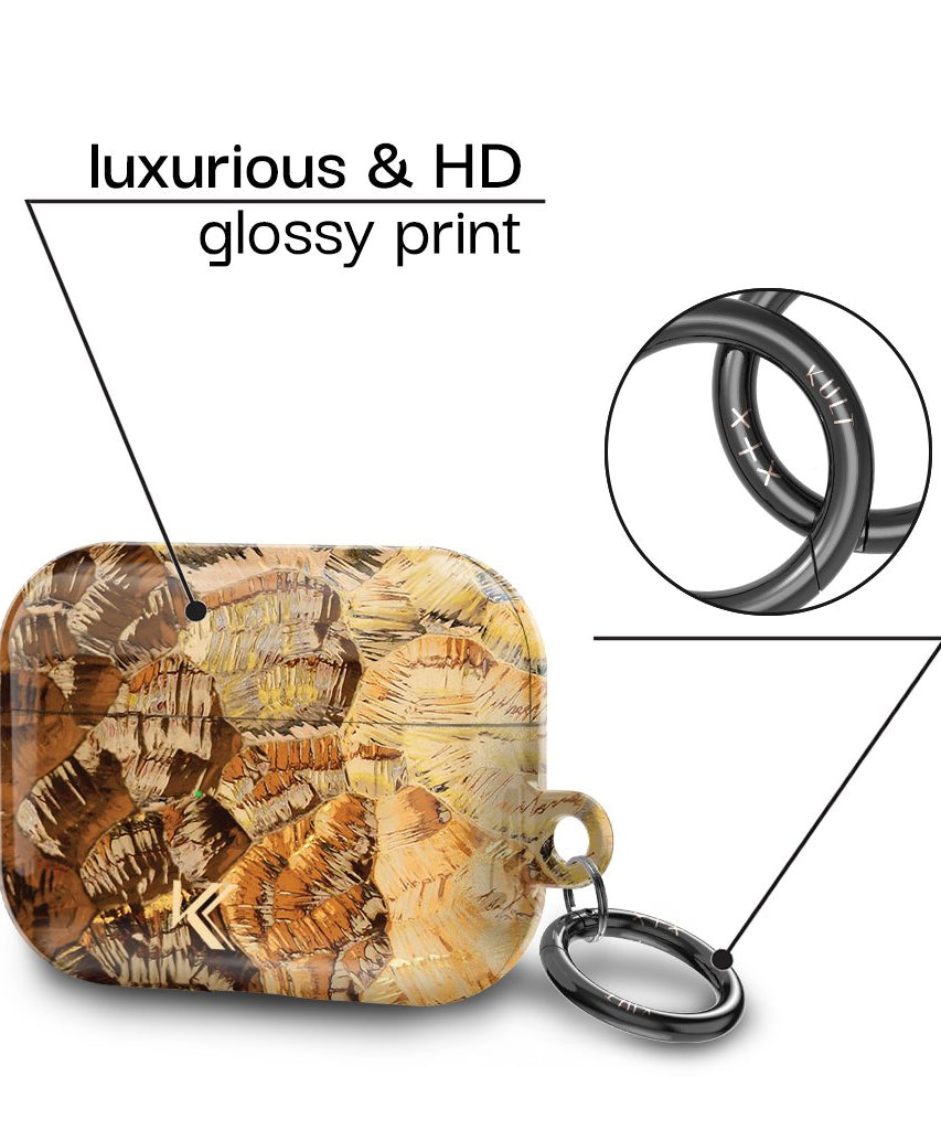 Goldstaub AirPods Hülle