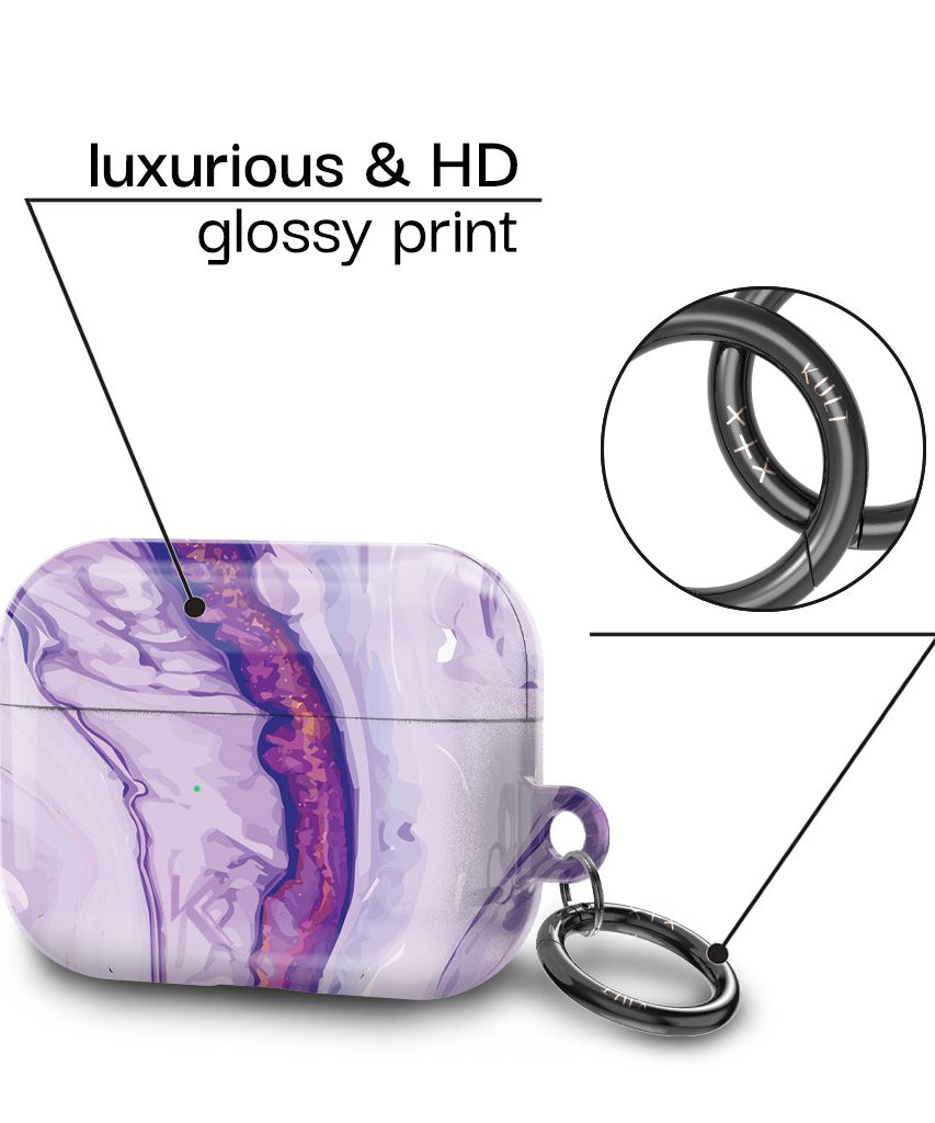 AirPods Hülle Icy Lavender