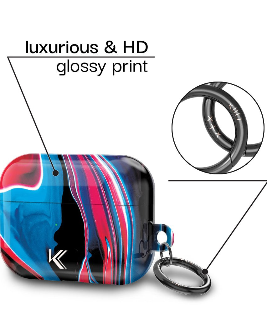 Melting Highway AirPods Case