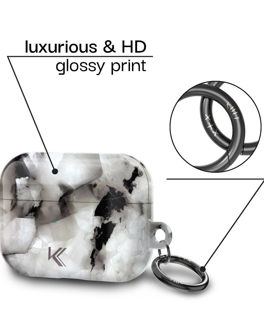 Sharp Quartz AirPods Hülle