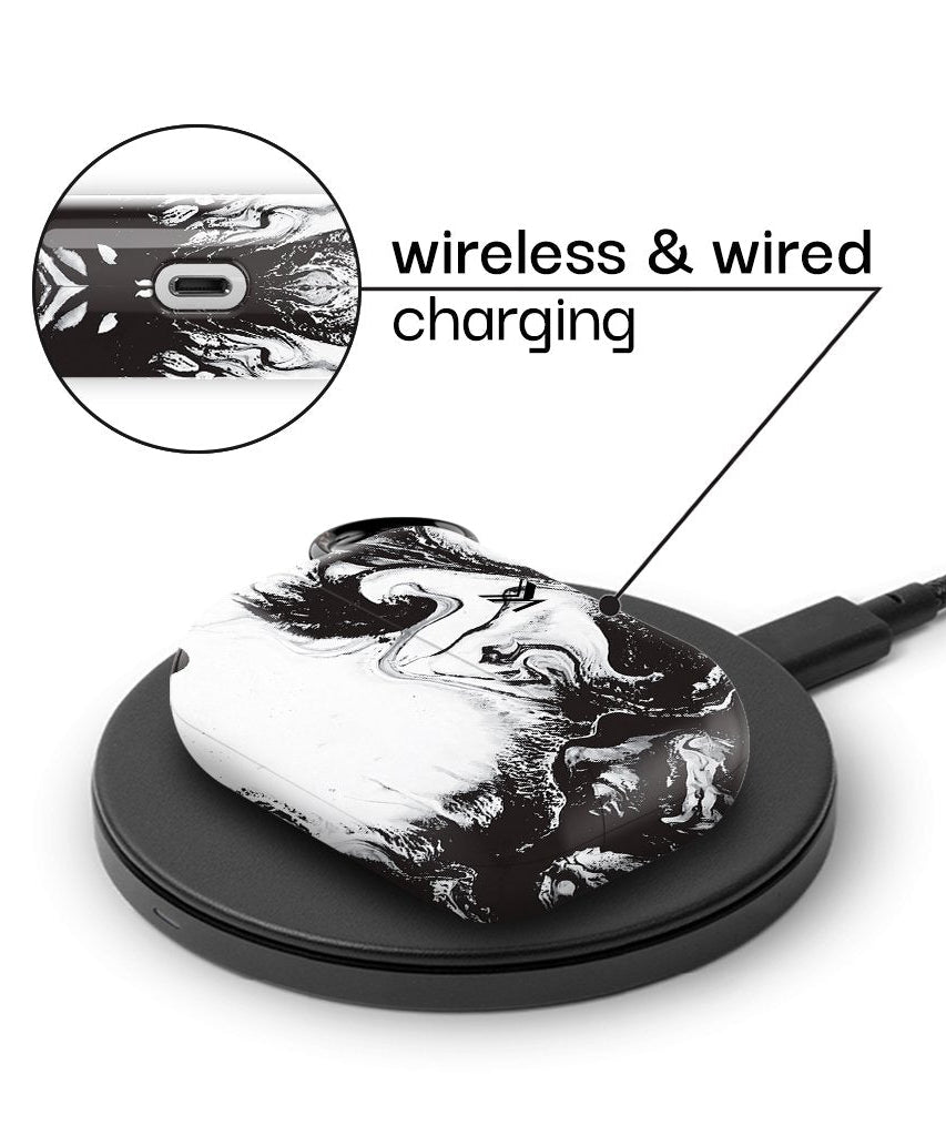White Night AirPods Case