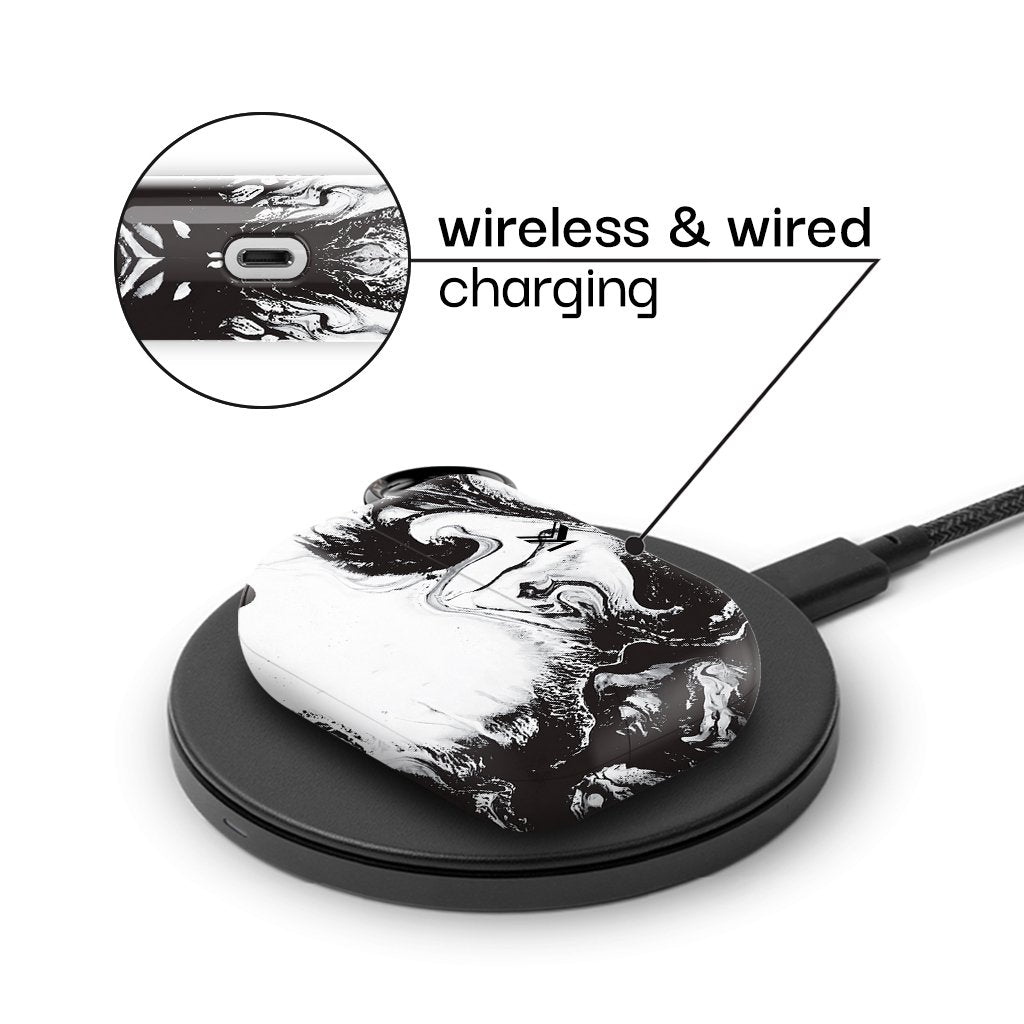 White Night AirPods Case