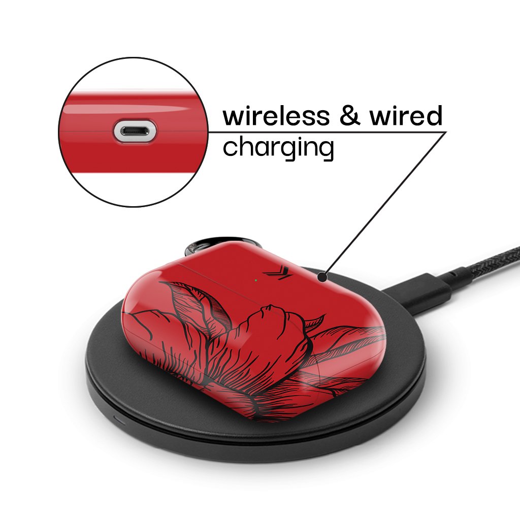 Dramatic Petals AirPods Case