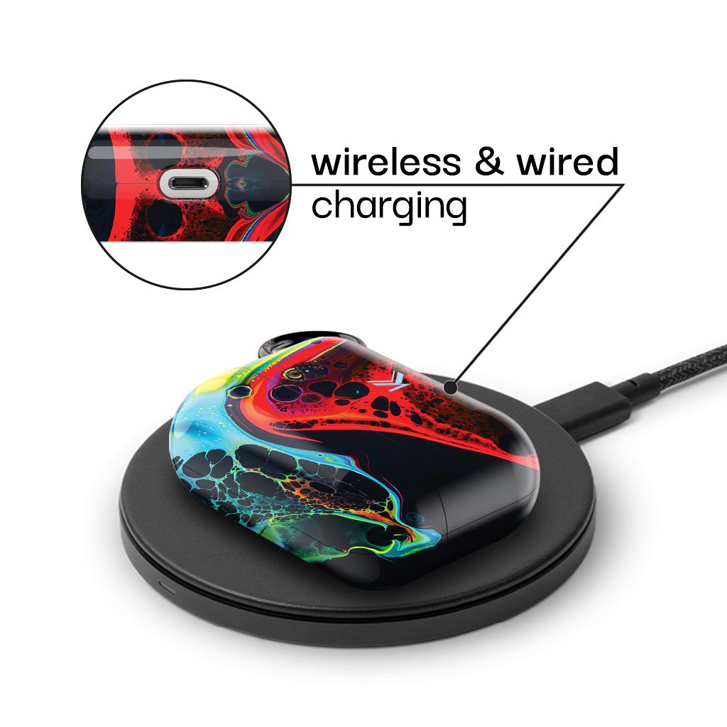 Electric Splash AirPods Case