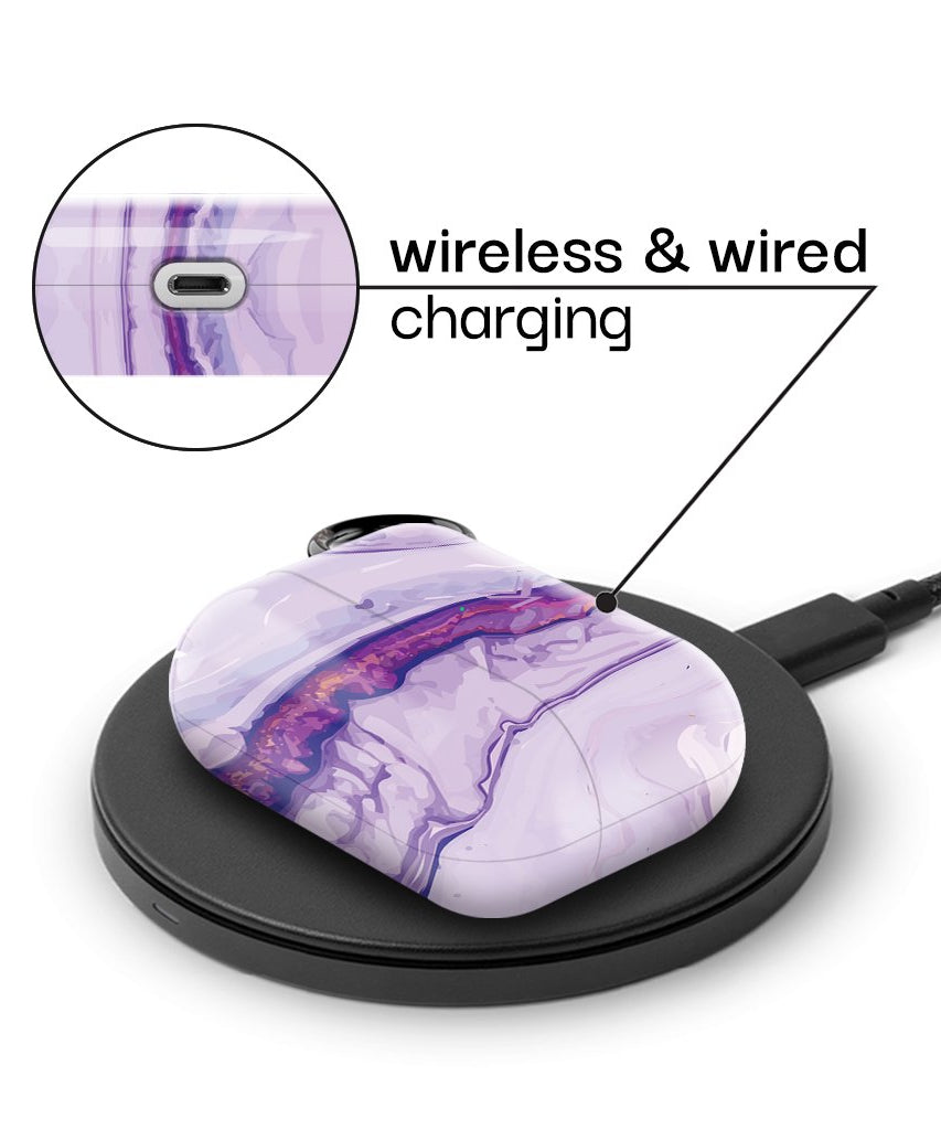 AirPods Hülle Icy Lavender
