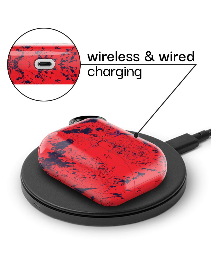 Rich Flames AirPods Hülle