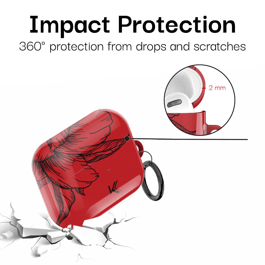 Dramatic Petals AirPods Case