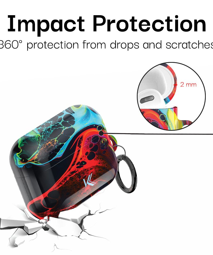 Electric Splash AirPods Case