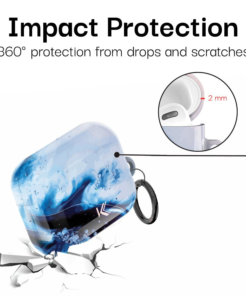 AirPods Case „Verblassende Lichter“