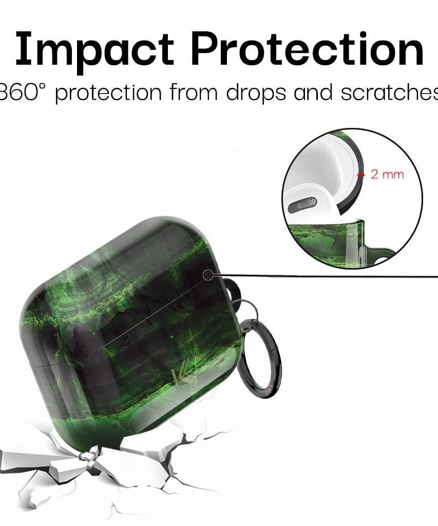 Fierce Peridot AirPods-Hülle