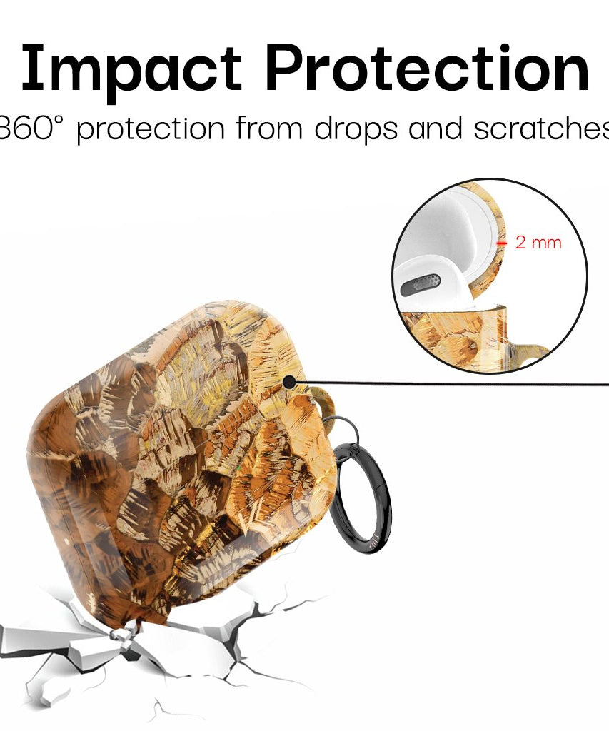 Goldstaub AirPods Hülle