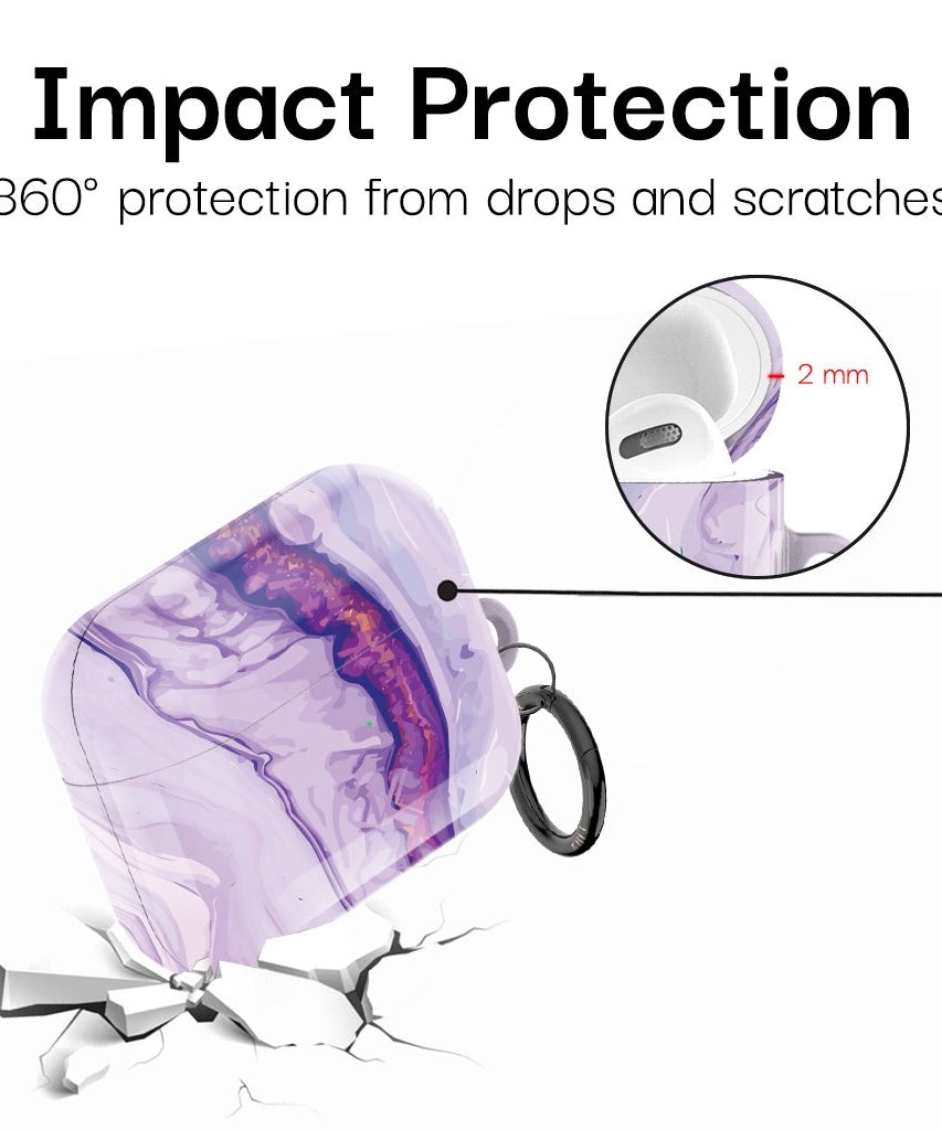 AirPods Hülle Icy Lavender