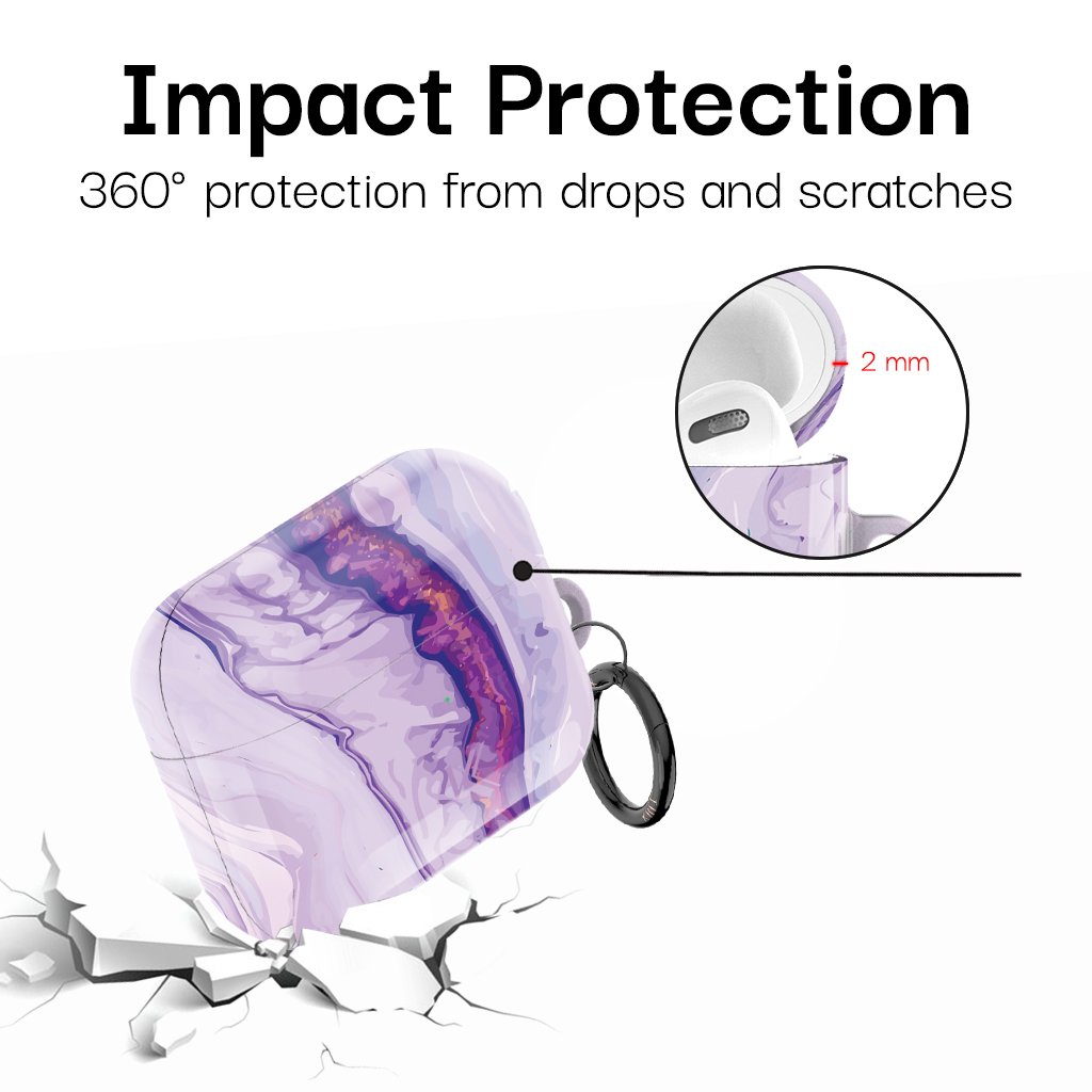 Icy Lavender AirPods Case