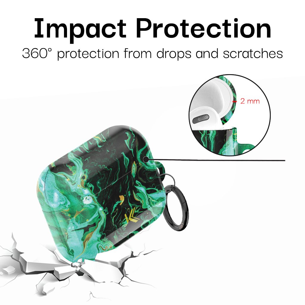 Misty Emerald AirPods Case