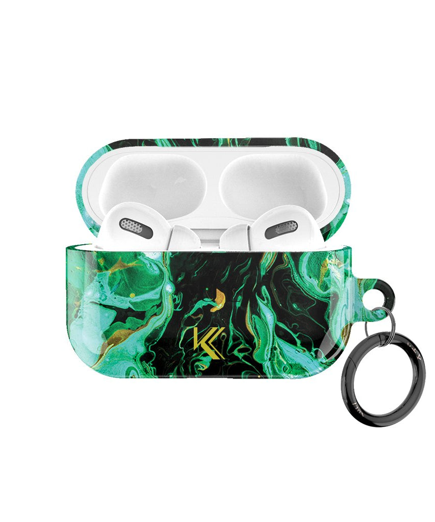 Misty Emerald AirPods-Hülle