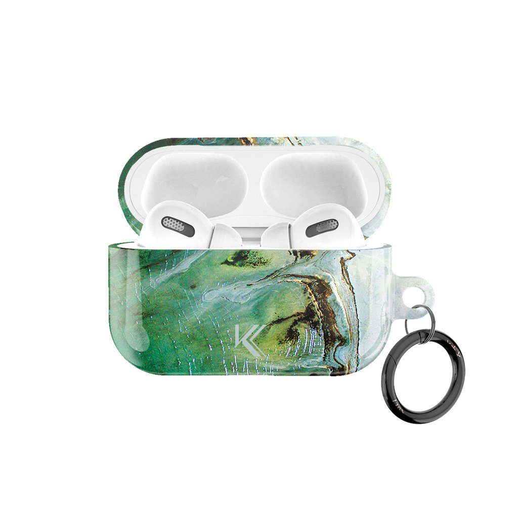 Polished Jade AirPods Case