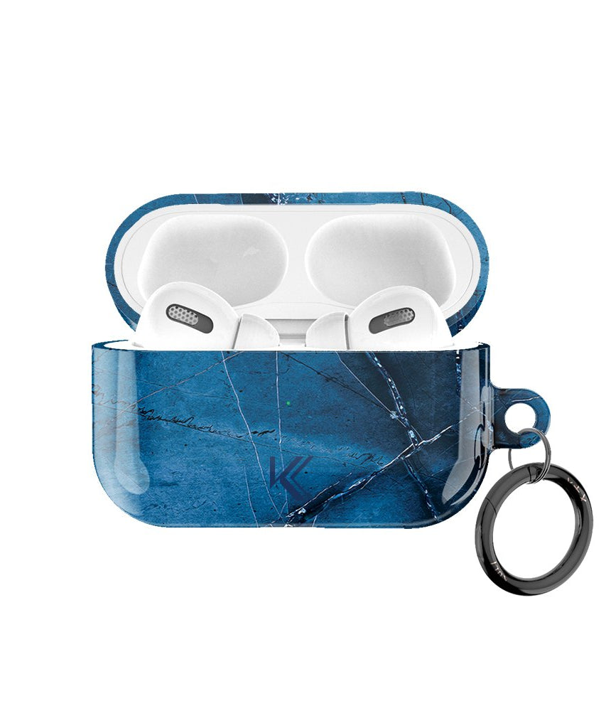 Serene Aquamarin AirPods-Hülle