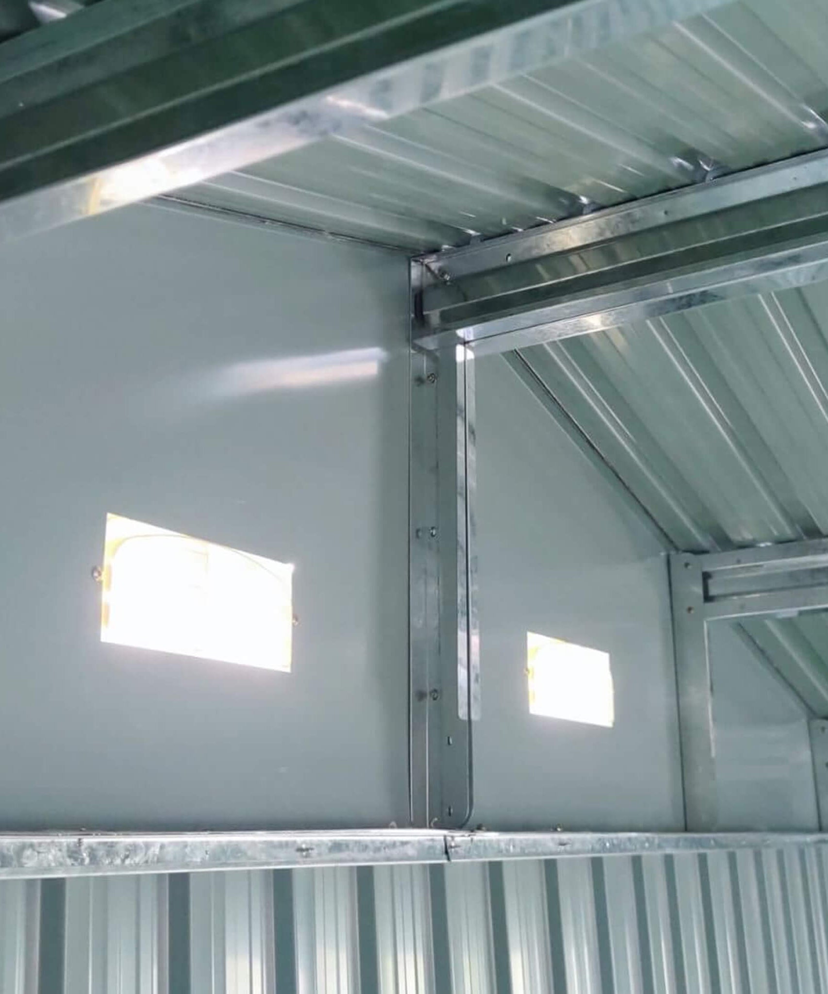 [13x20FT] Alora Large Heavy-Duty Outdoor Metal Storage Shed With Double Doors (SAK65331)