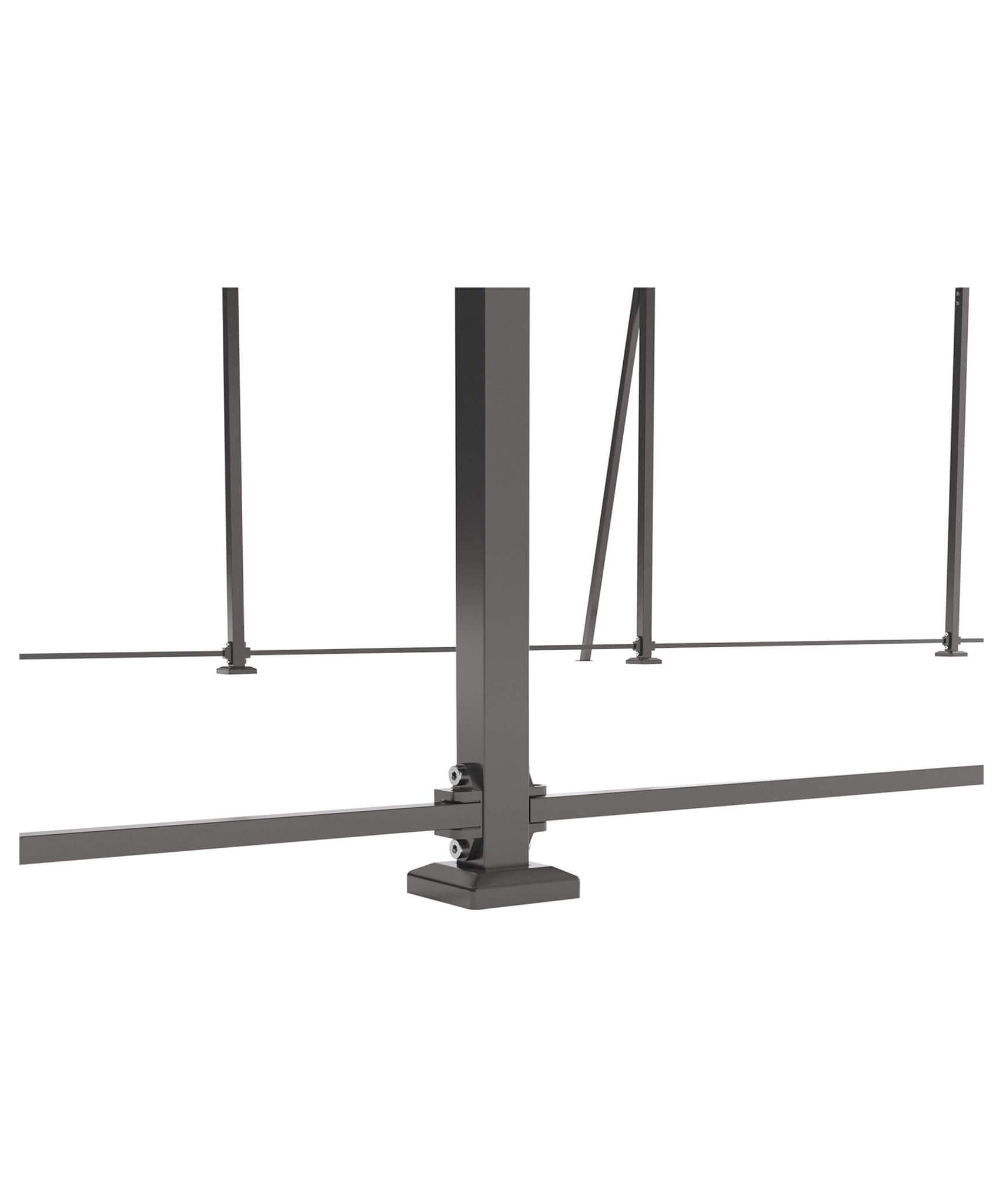 [13X26FT] Alora Heavy-Duty Weather-Resistant Outdoor Carport With Protective Film (SAK82451)