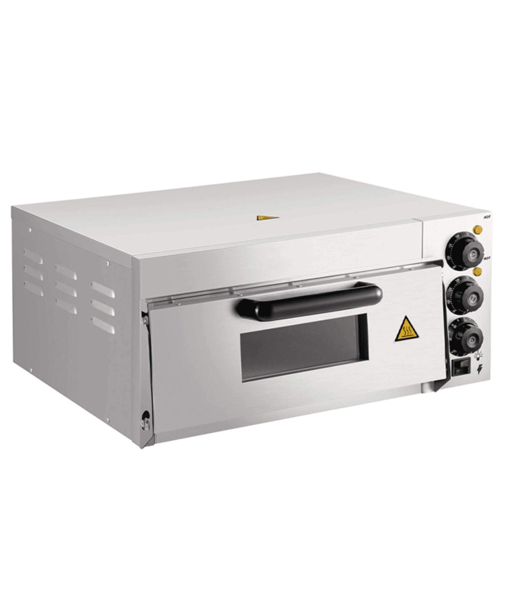 14-Inch Electric Single Deck Countertop Commercial Pizza Oven (SAK92582)