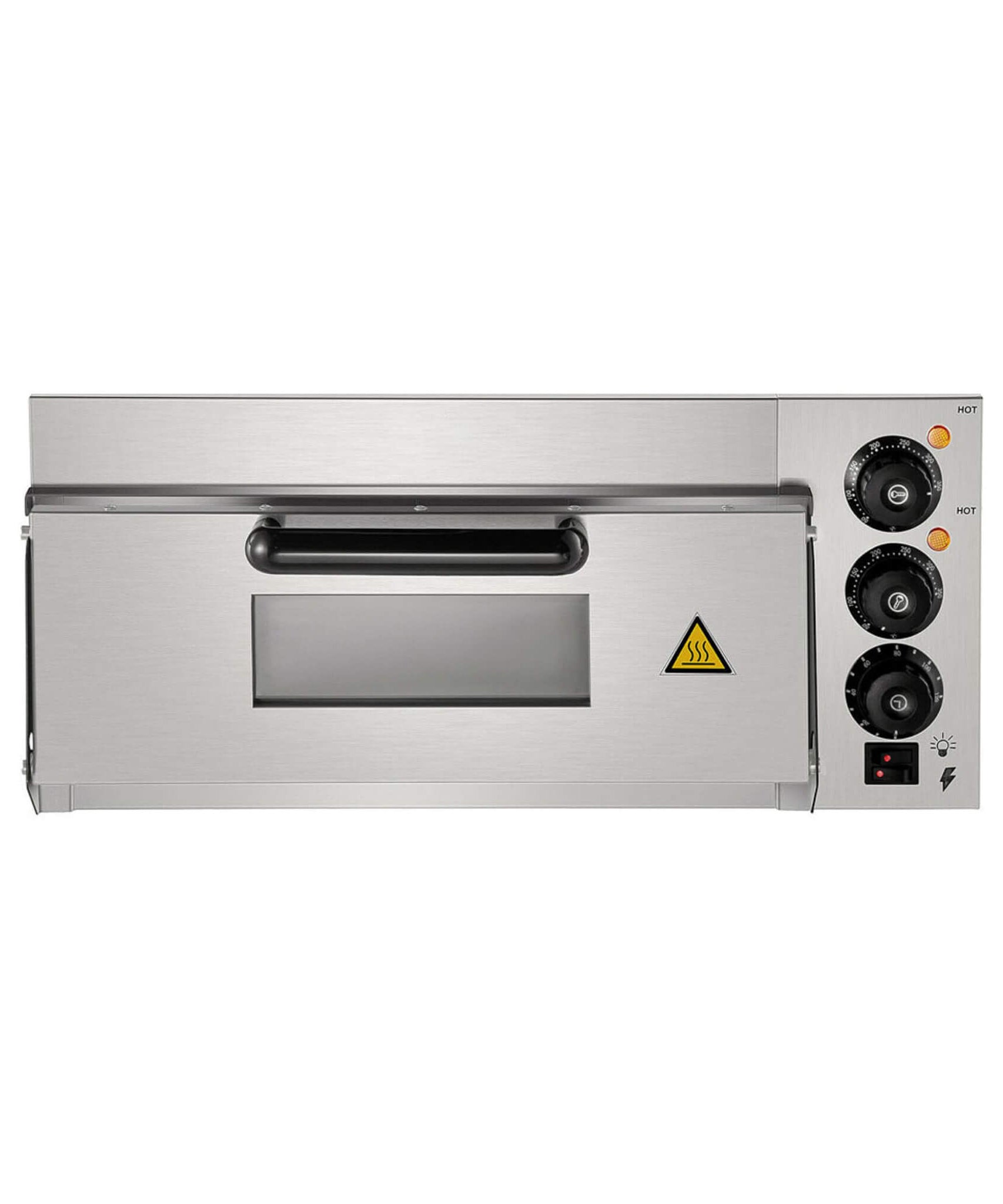 14-Inch Electric Single Deck Countertop Commercial Pizza Oven (SAK92582)
