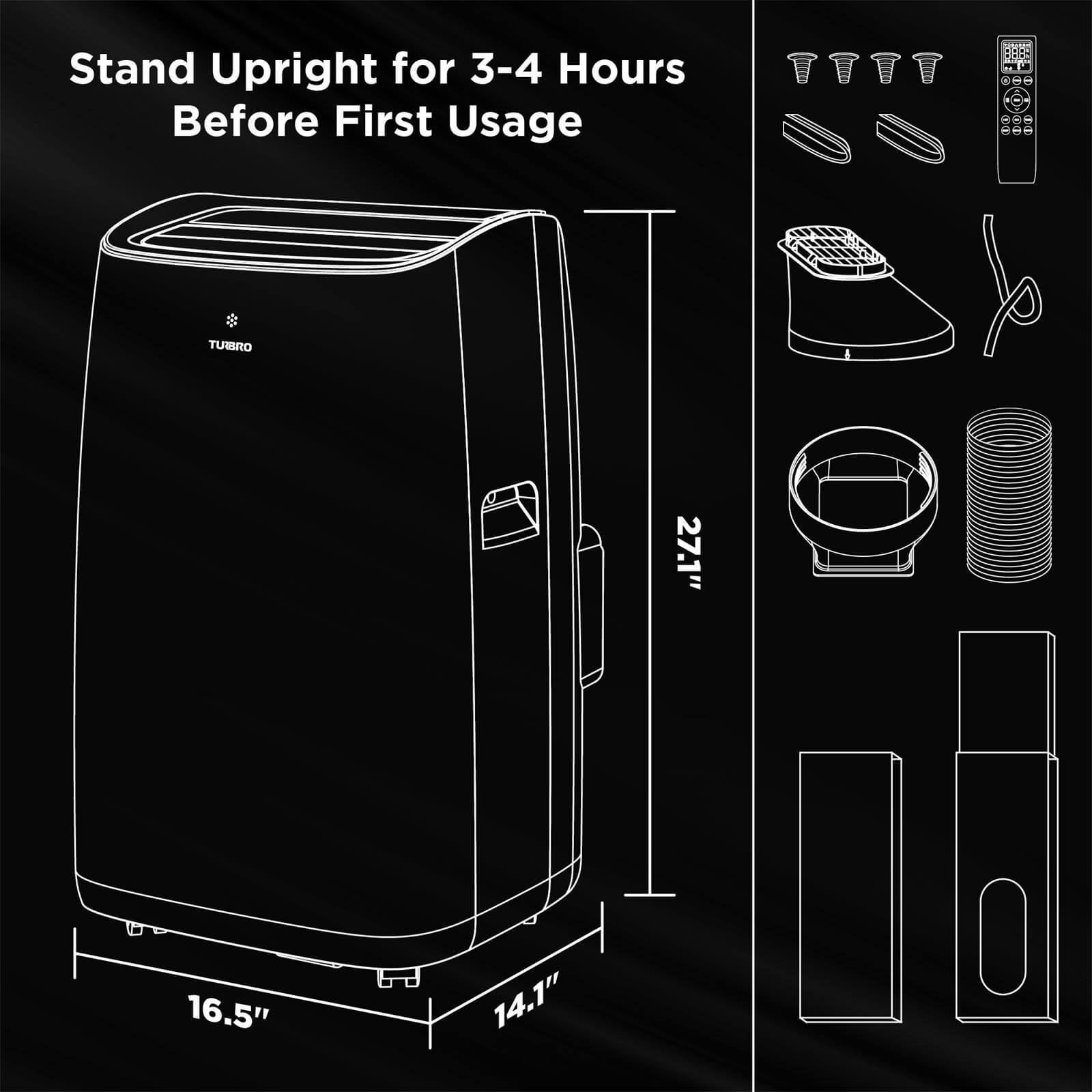Greenland 14,000 BTU WiFi Portable Air Conditioner