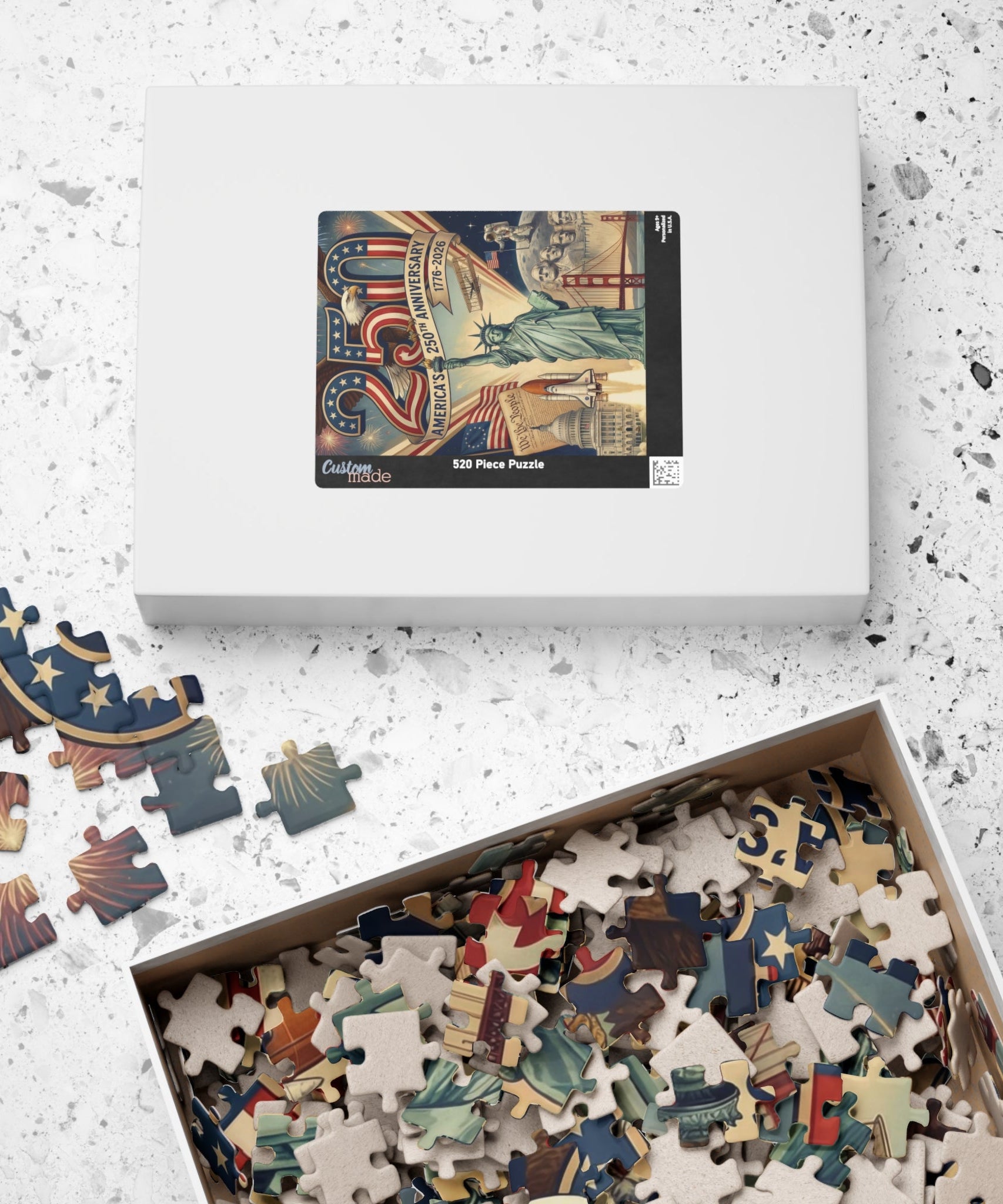 Amerika 250. Jubiläums-Puzzle (252, 520, 1014 Teile)