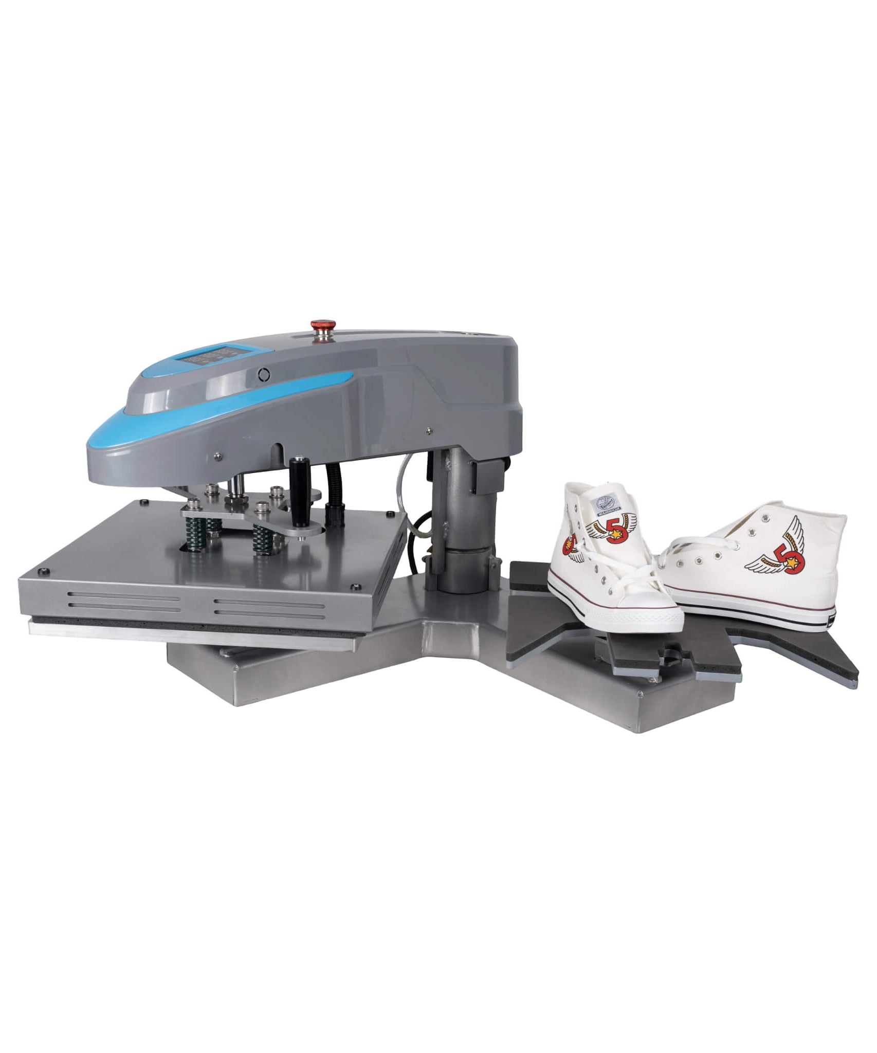 [15X15-Inch] Pneumatic Dual Platen Swing Head Heat Press Machine (SAK23965)
