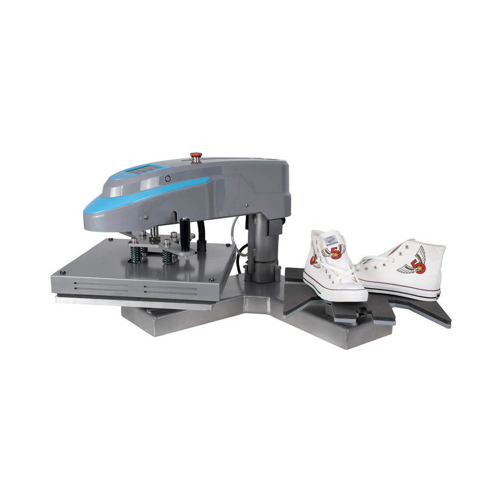[15X15-Inch] Pneumatic Dual Platen Swing Head Heat Press Machine (SAK23965)