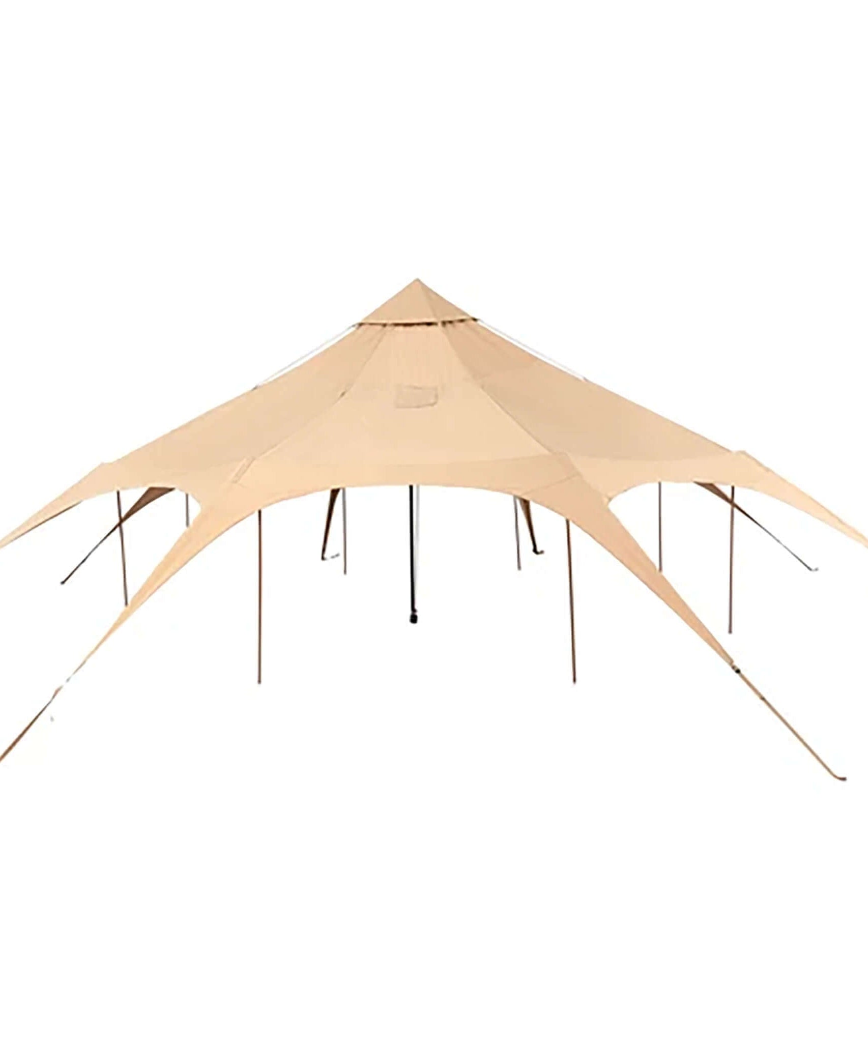 16FT Large Premium 4-Season 8-Person Bell Yurt Tent With Stove Jack (SAK75947)