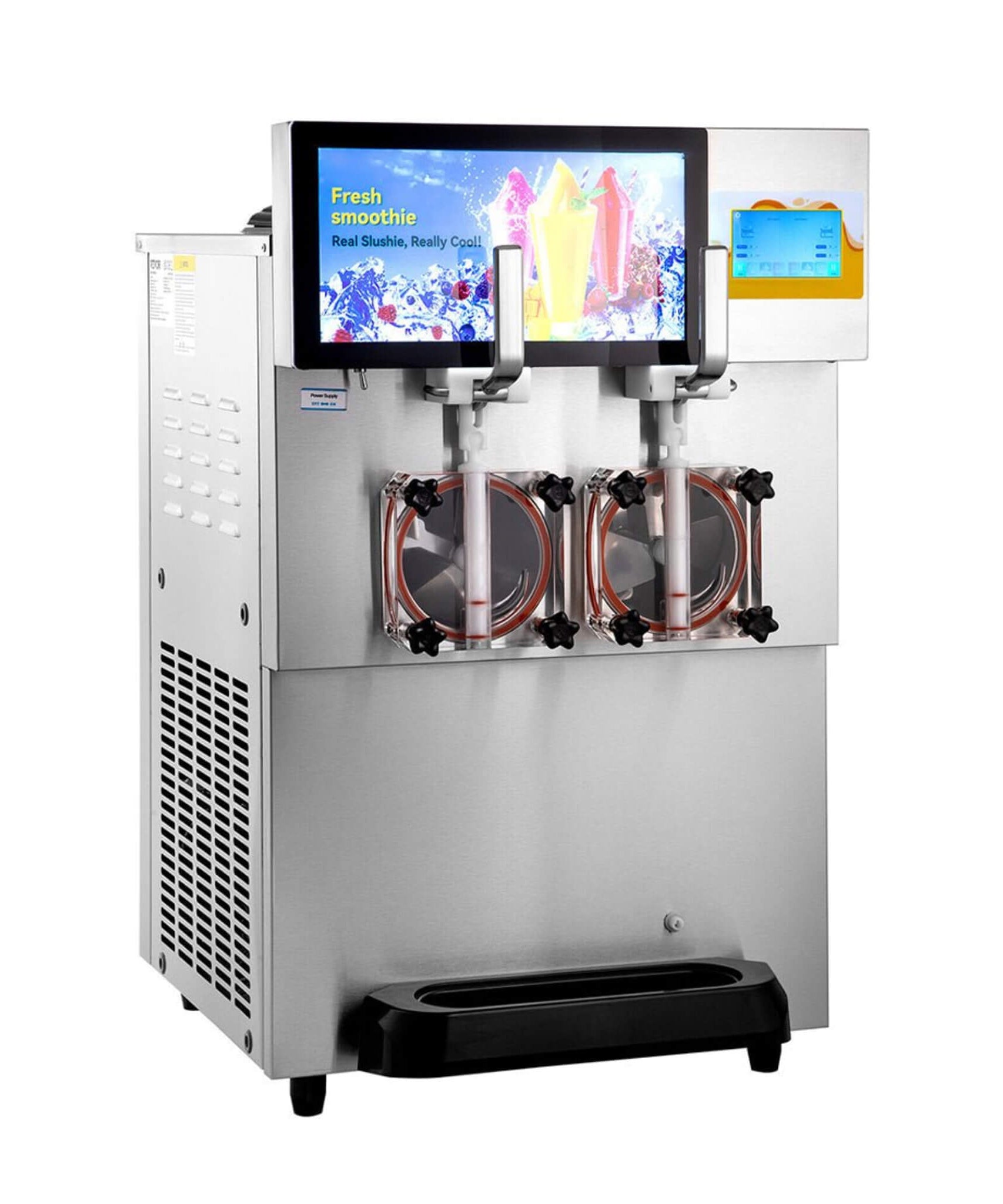 Commercial 16L 1155W Double Frozen Margarita Ice Slushie Drink Maker Machine (SAK95281)