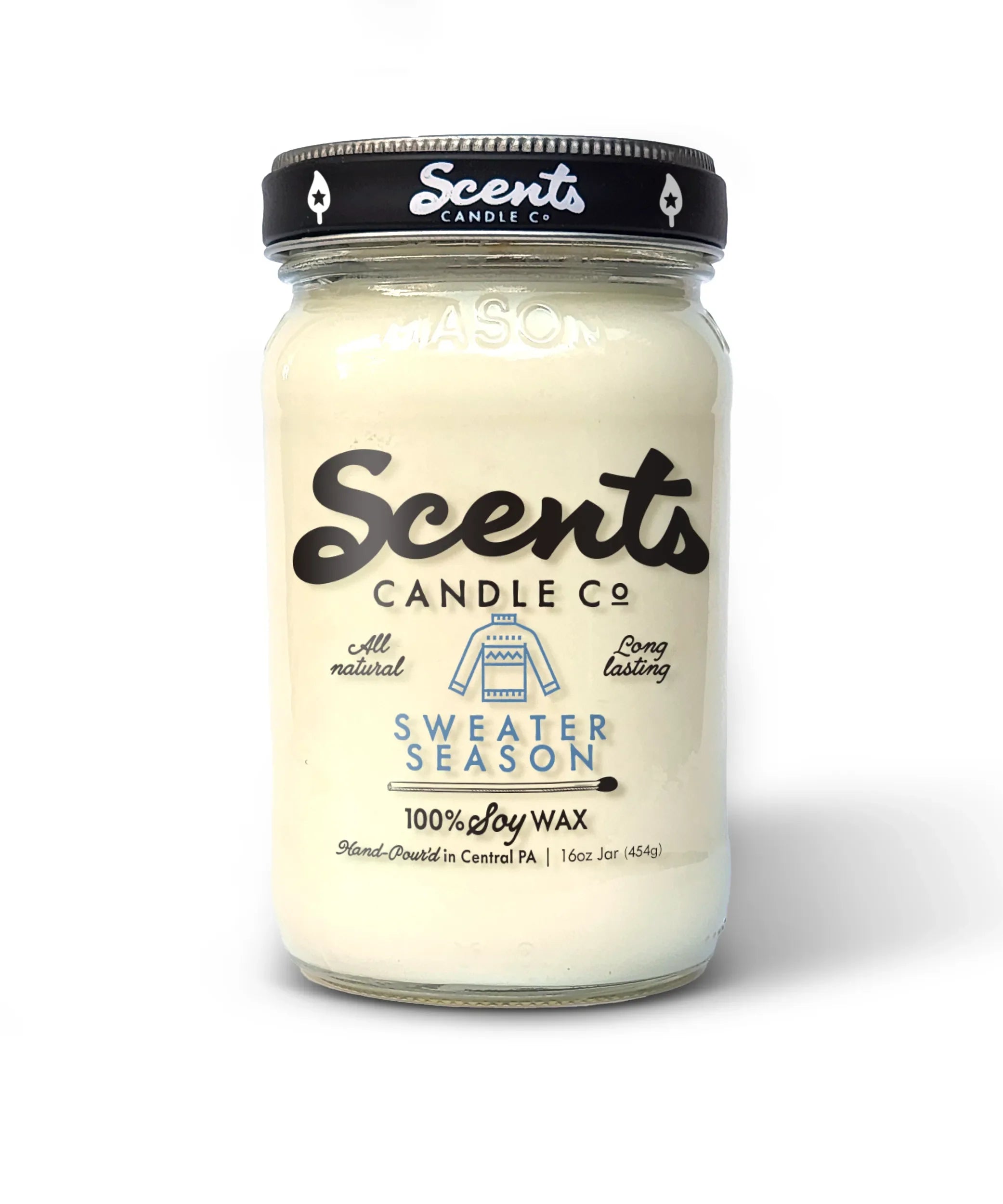 Scents Candle Co. Sweater Season Soy Wax Candles