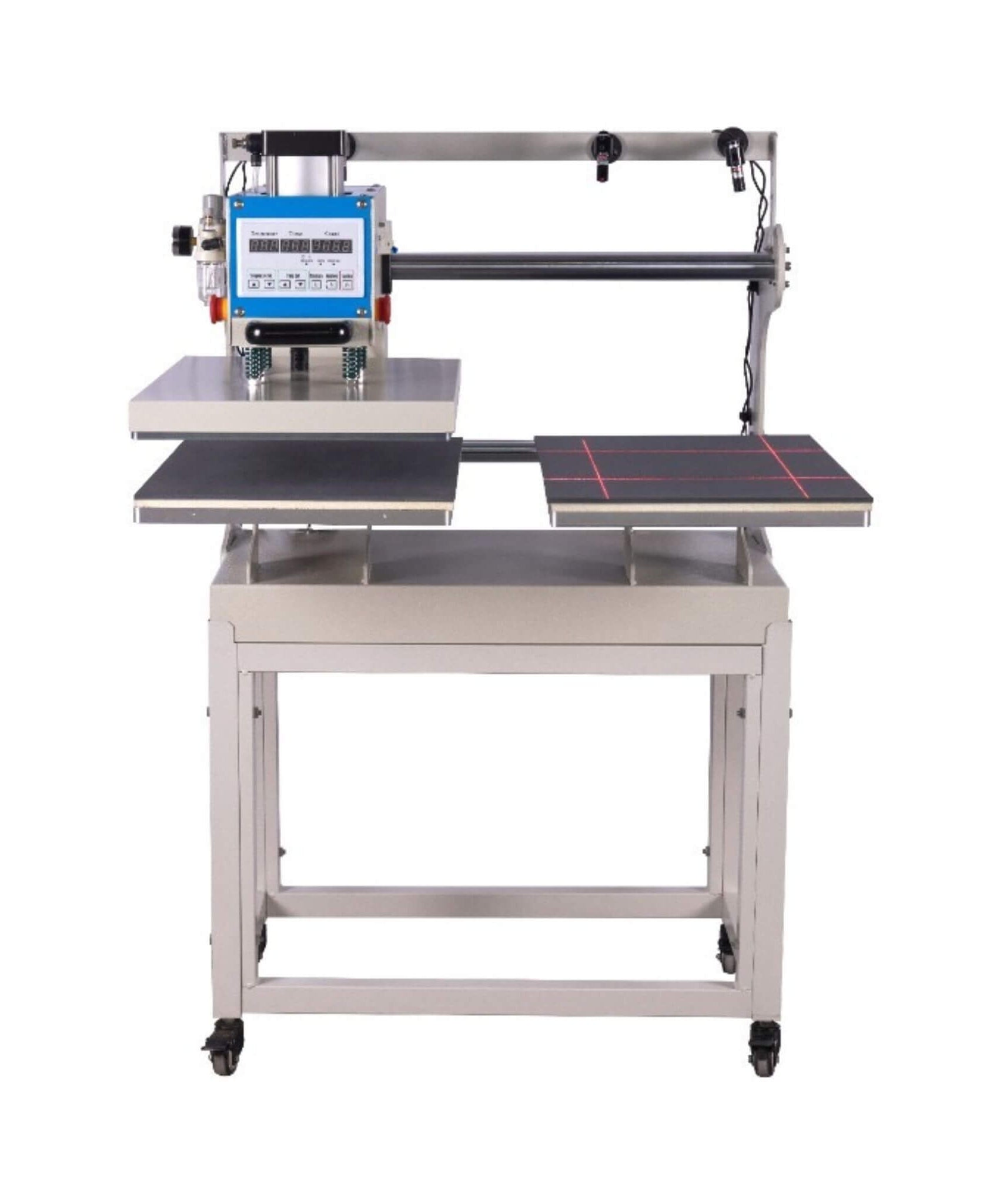 [16X24-Inch] Large Pneumatic Commercial Heat Press Transfer Machine With Infrared Positioning (SAK51291)