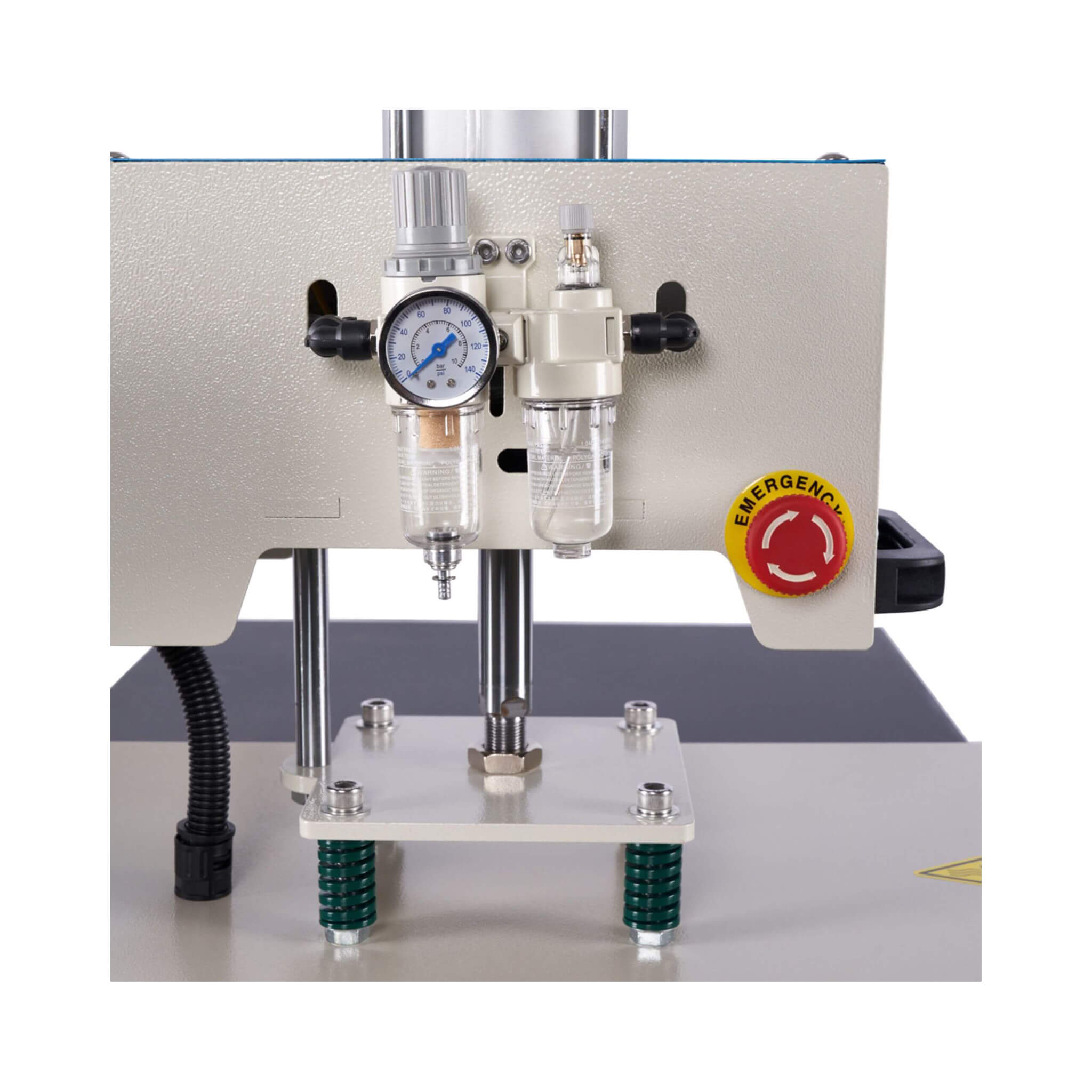 [16X24-Inch] Pneumatic Up Sliding Dual Platen Heat Press Machine With Infrared Positioning (SAK96724)