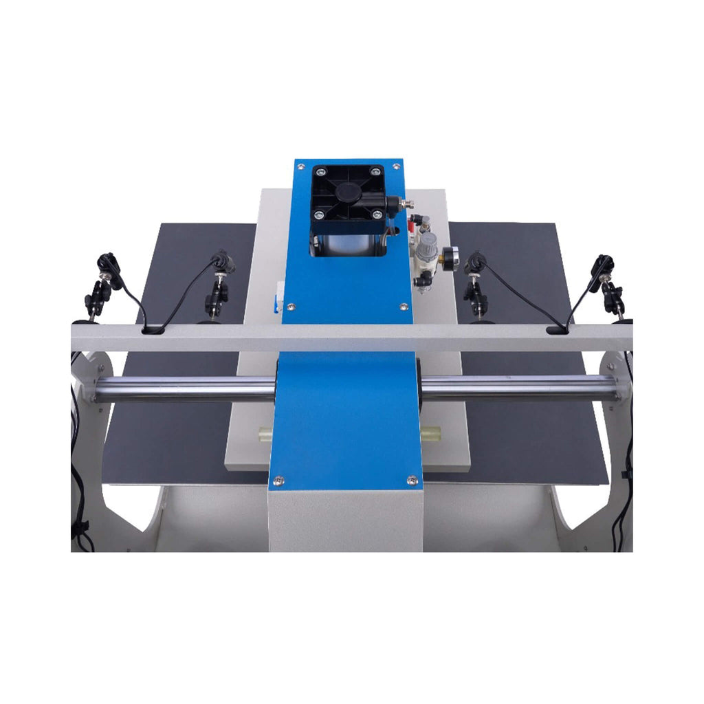 [16X24-Inch] Pneumatic Up Sliding Dual Platen Heat Press Machine With Infrared Positioning (SAK96724)