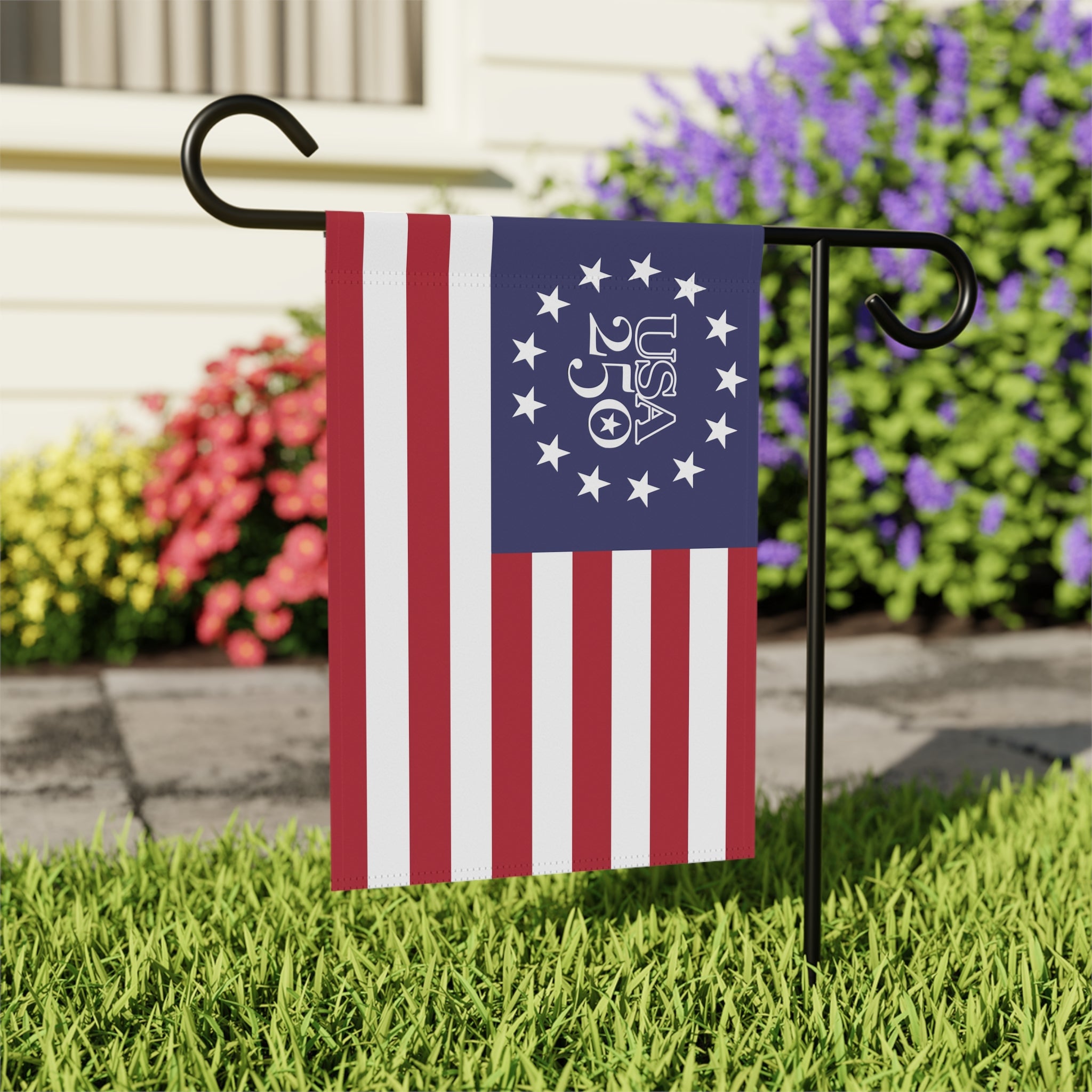 USA 250. Jubiläum Gartenflagge & Hausbanner