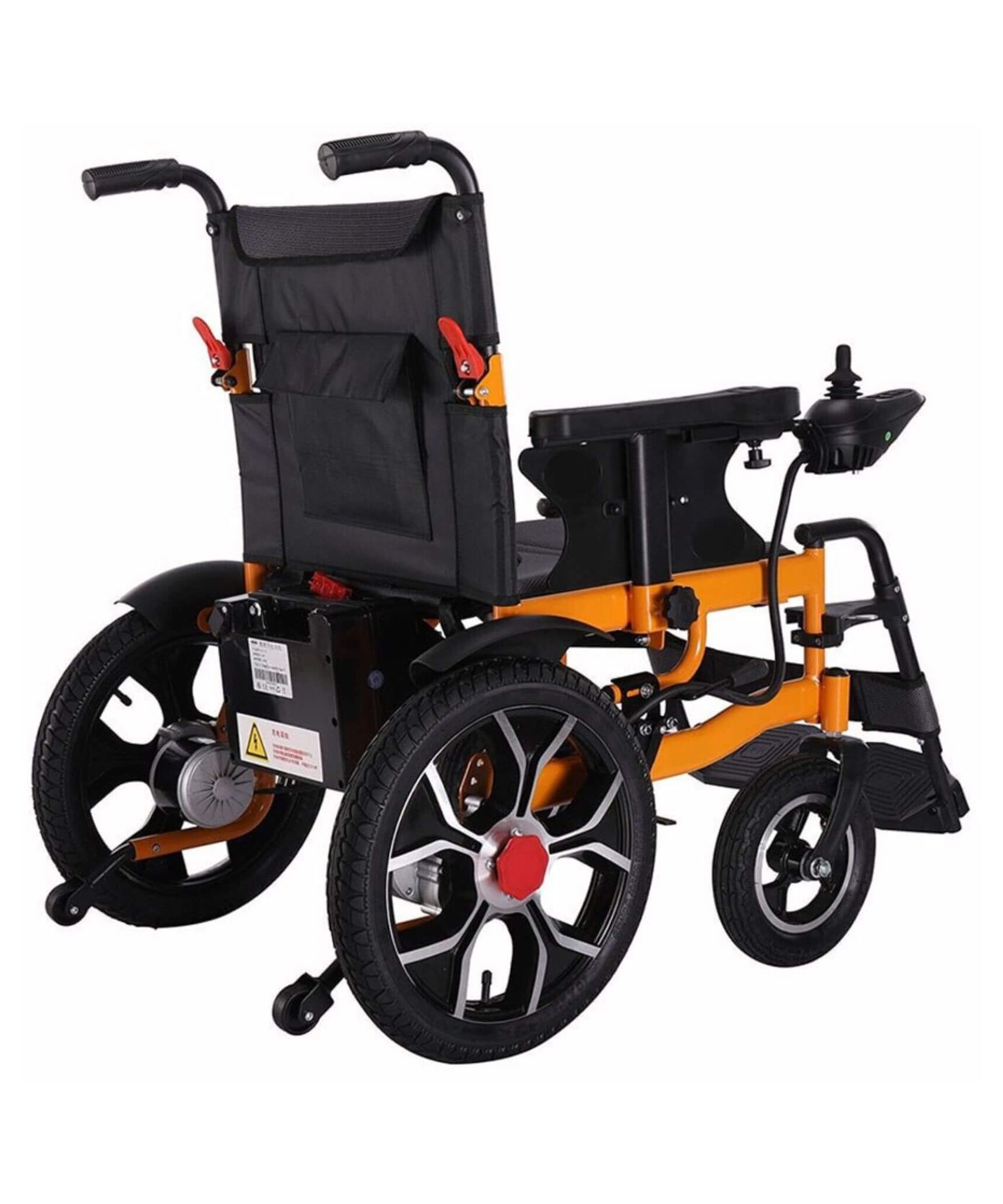 18-Inch Heavy-Duty 500W Electric Mobility Power Wheelchair, 265LBS (SAK74295)