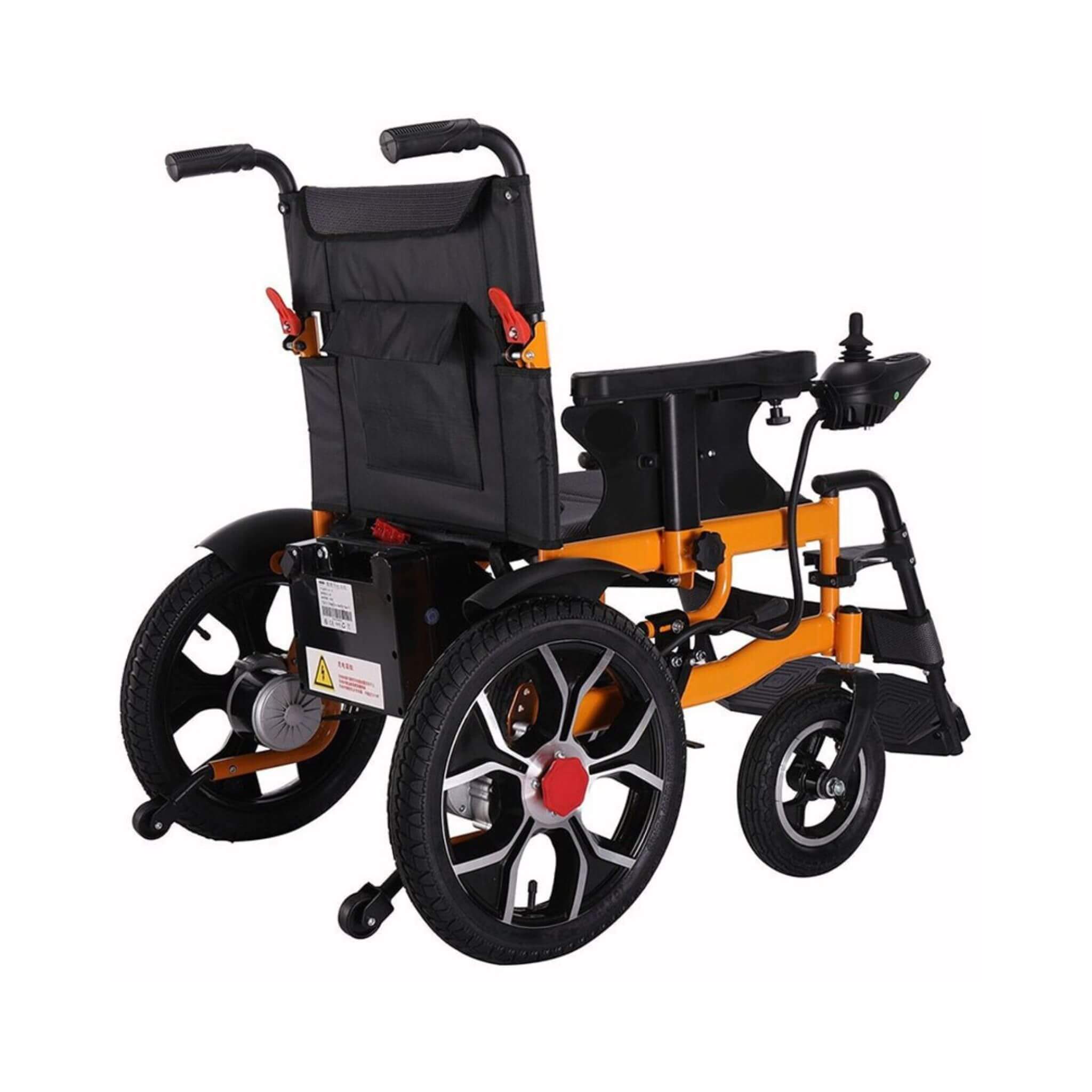 18-Inch Heavy-Duty 500W Electric Mobility Power Wheelchair, 265LBS (SAK74295)